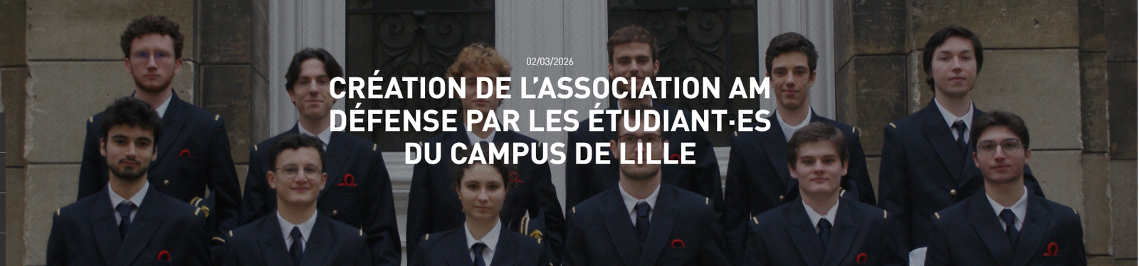 Création de l’association AM Défense par les étudiant·es du campus de Lille