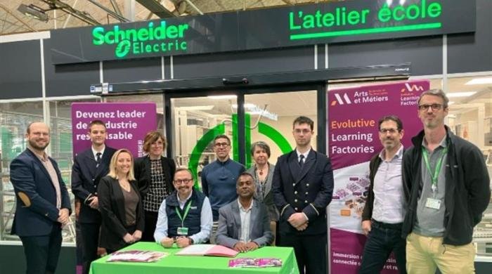 Campus de Cluny : une convention de mécénat avec Schneider Electric
