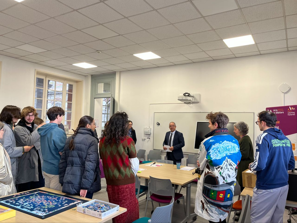 ✨ Inauguration officielle de l'AtriuM du campus Arts et Métiers de Lille !