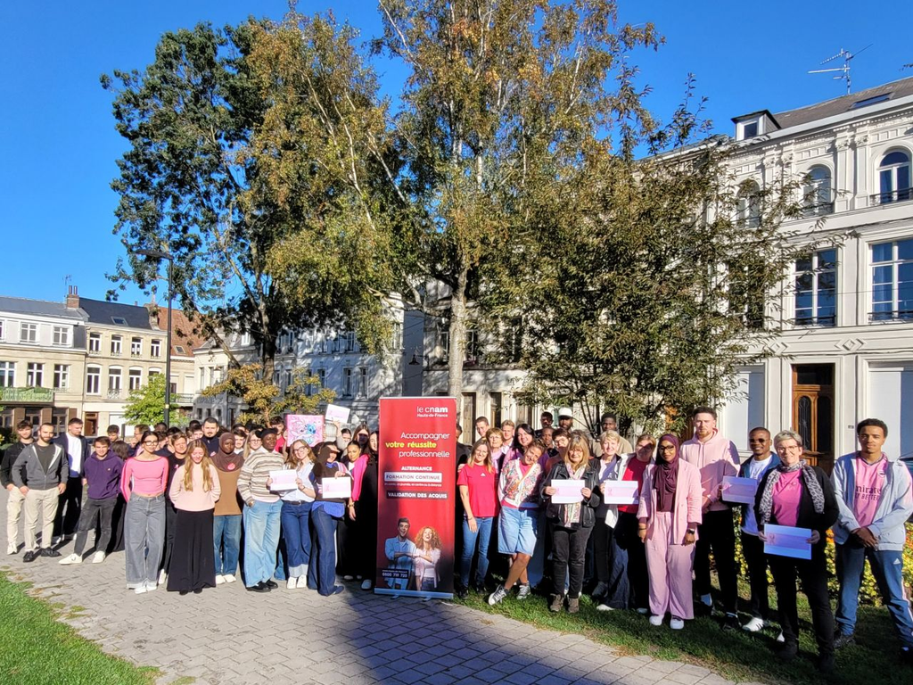 Le Cnam Hauts de France se mobilise pour Octobre Rose !